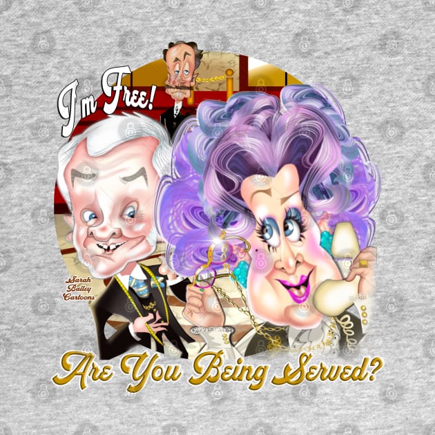 Are You Being Served by Sarah Bailey TV Cartoons